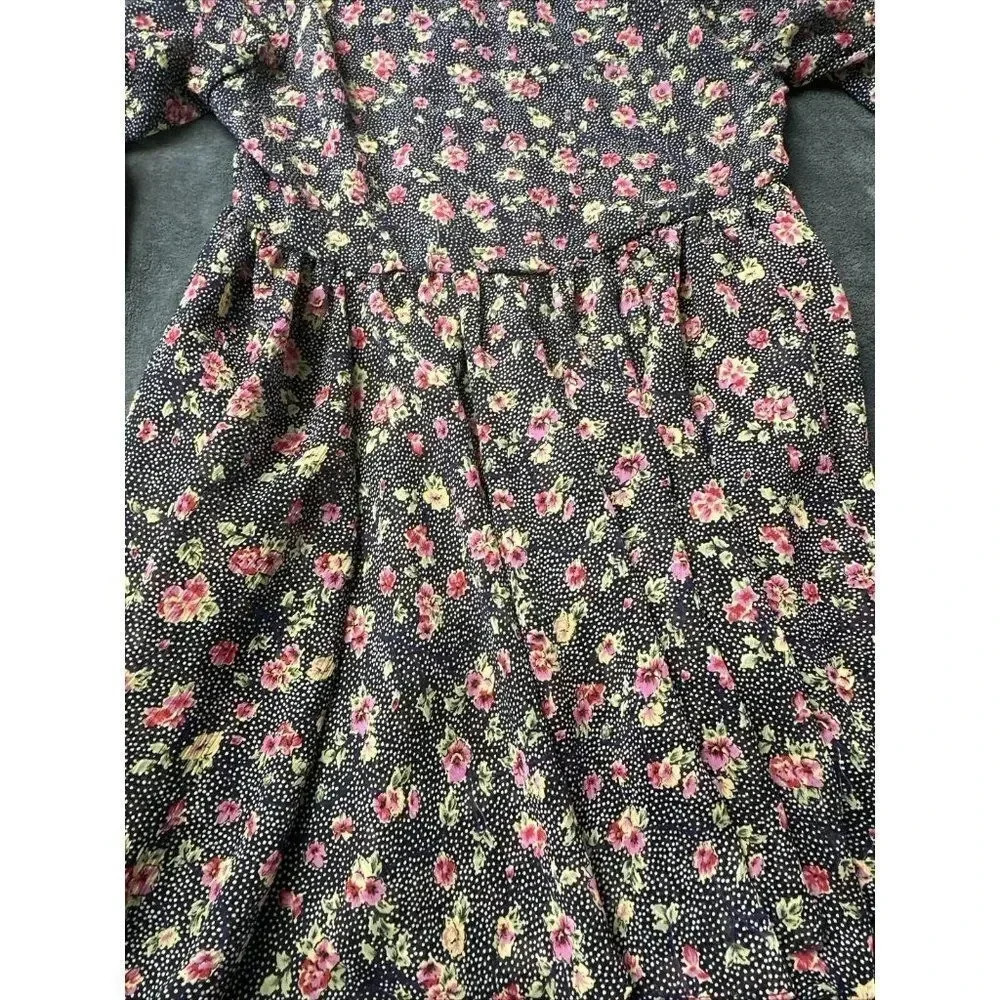 Pins and Needles Boho Multicolor Floral Tunic Babydoll Top Size XS - Picture 16 of 16